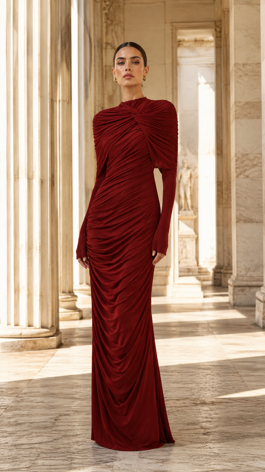 Alaire Draped Maxi