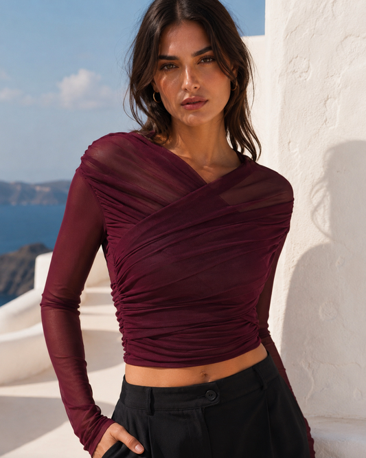 Aleen Cross Top