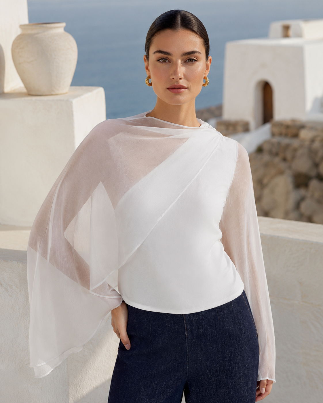 Fenni Cape Top