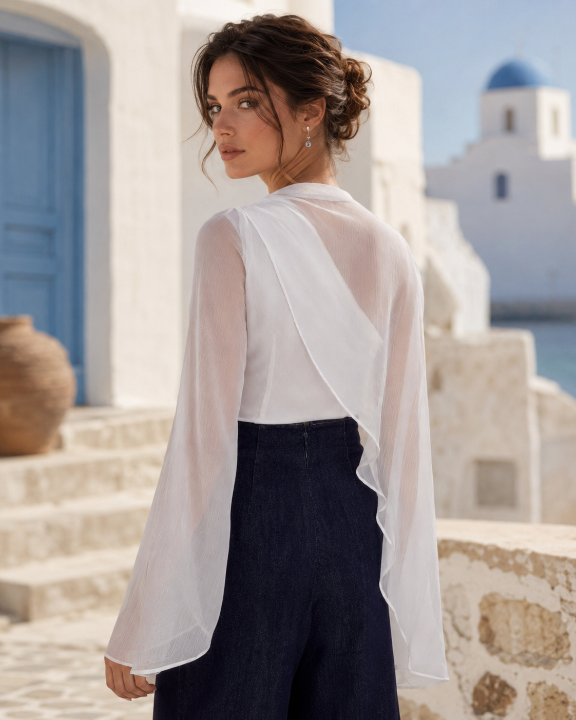 Fenni Cape Top