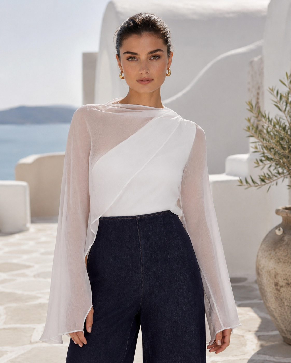 Fenni Cape Top