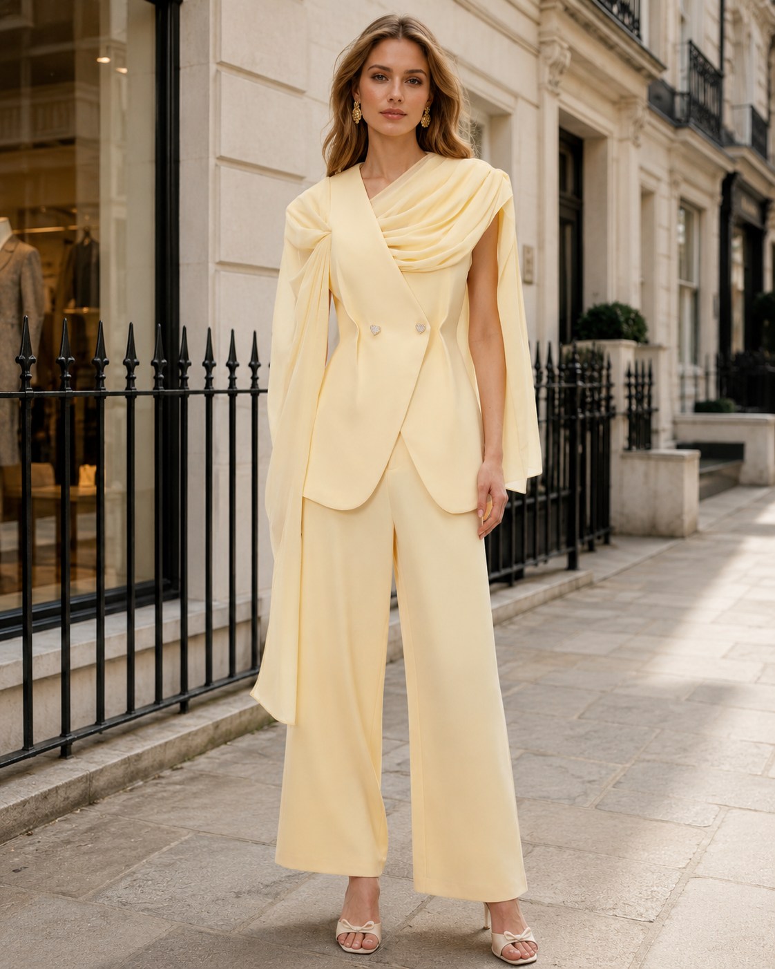 Rimen Draped Set