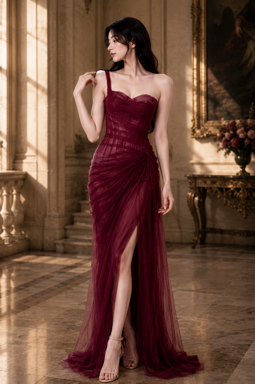 Neina Corset Midi