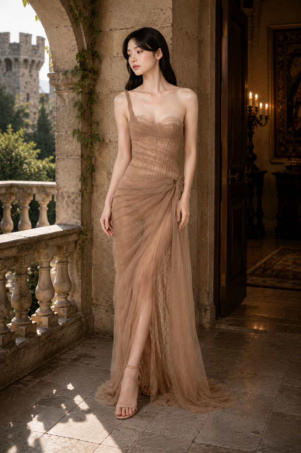 Neina Corset Midi