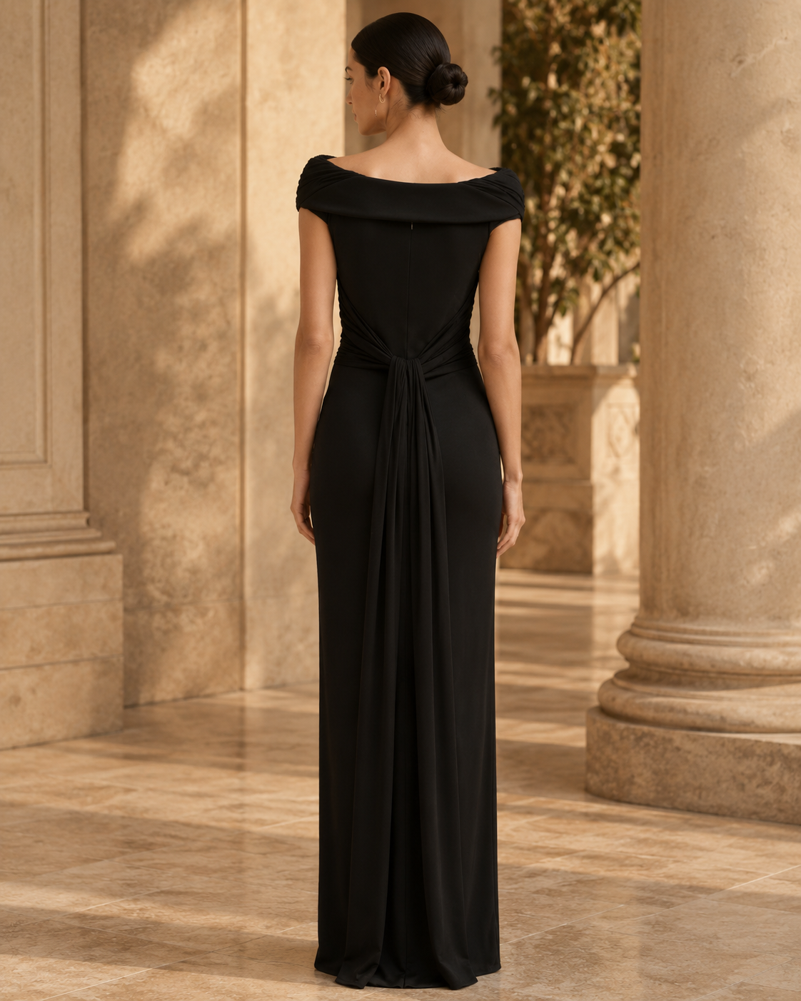 Anna Sculpt Maxi-jurk