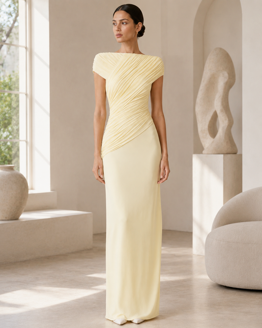 Anna Sculpt Maxi Dress