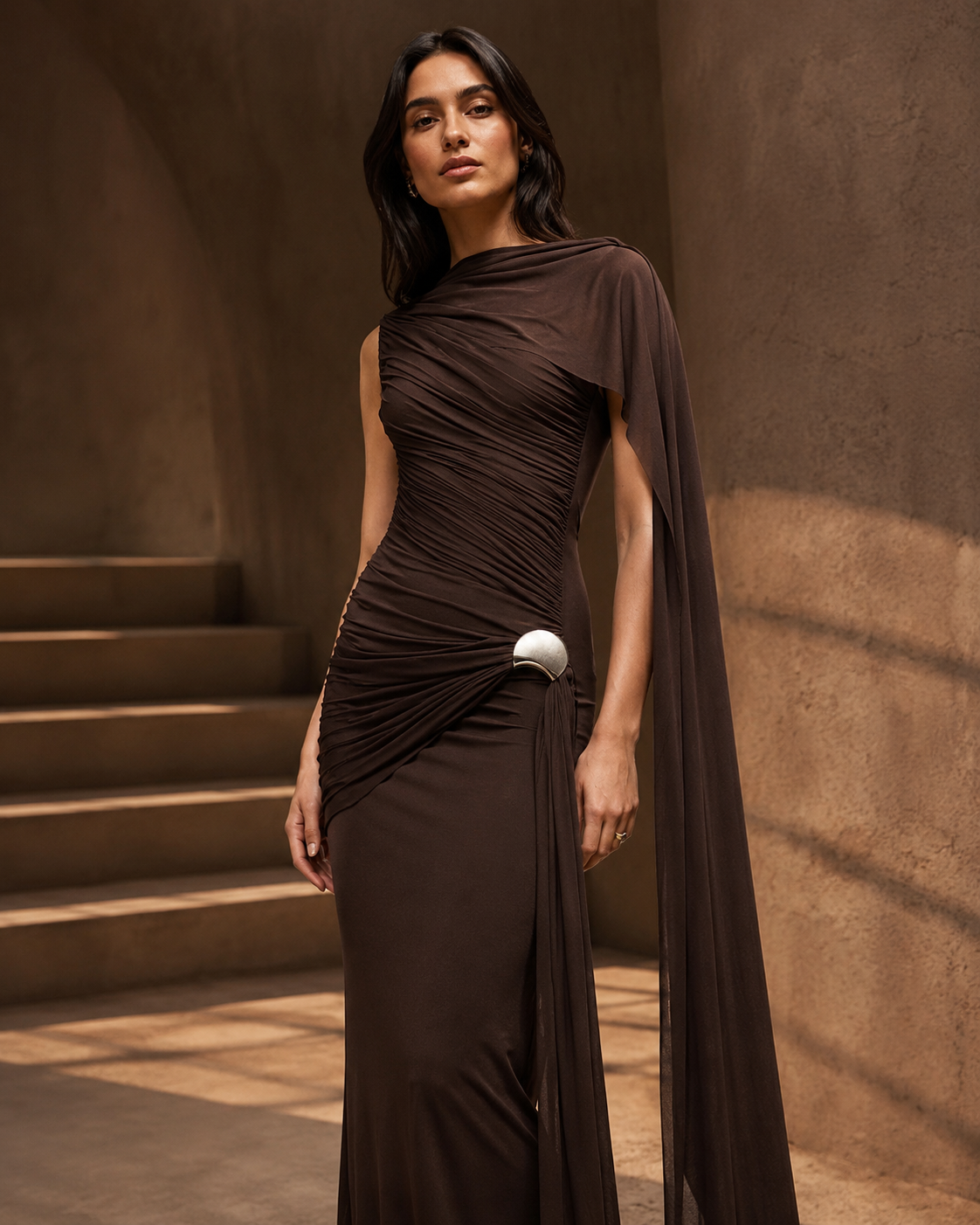 Blair maxi-jurk