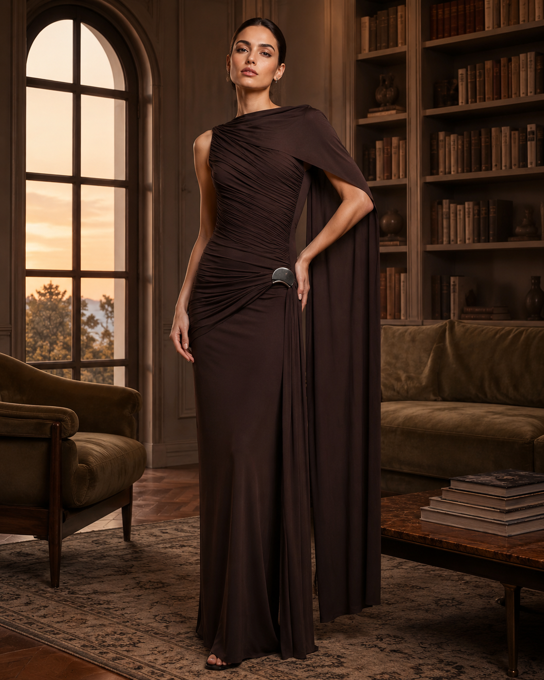 Blair maxi-jurk