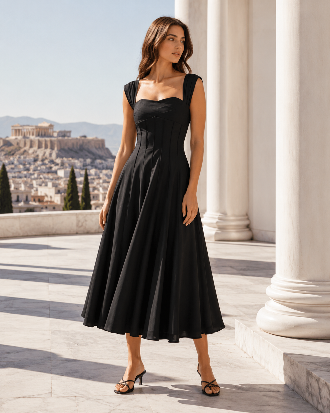 Robe ample Athena