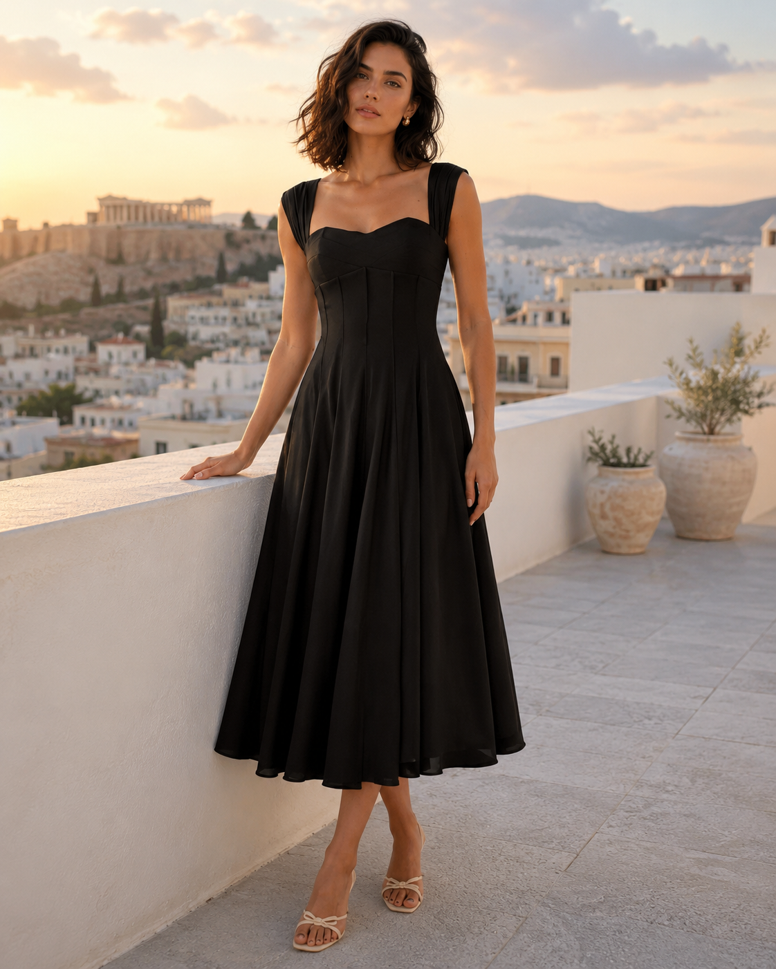 Robe ample Athena