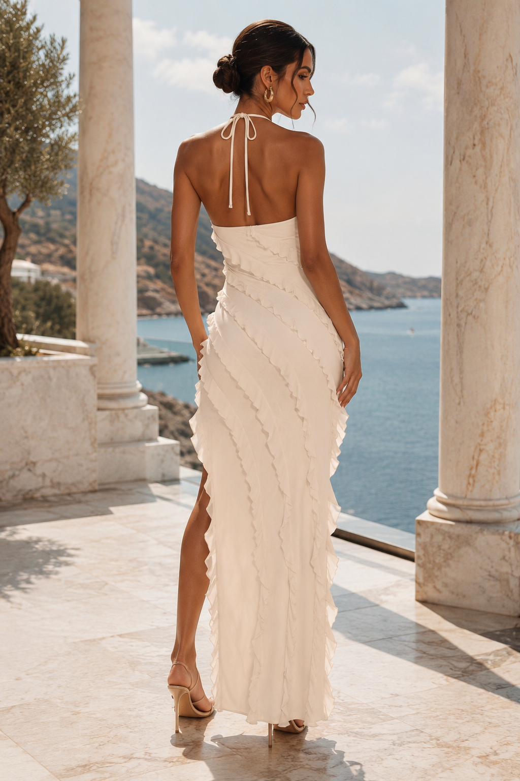 Calico Ruffle Dress