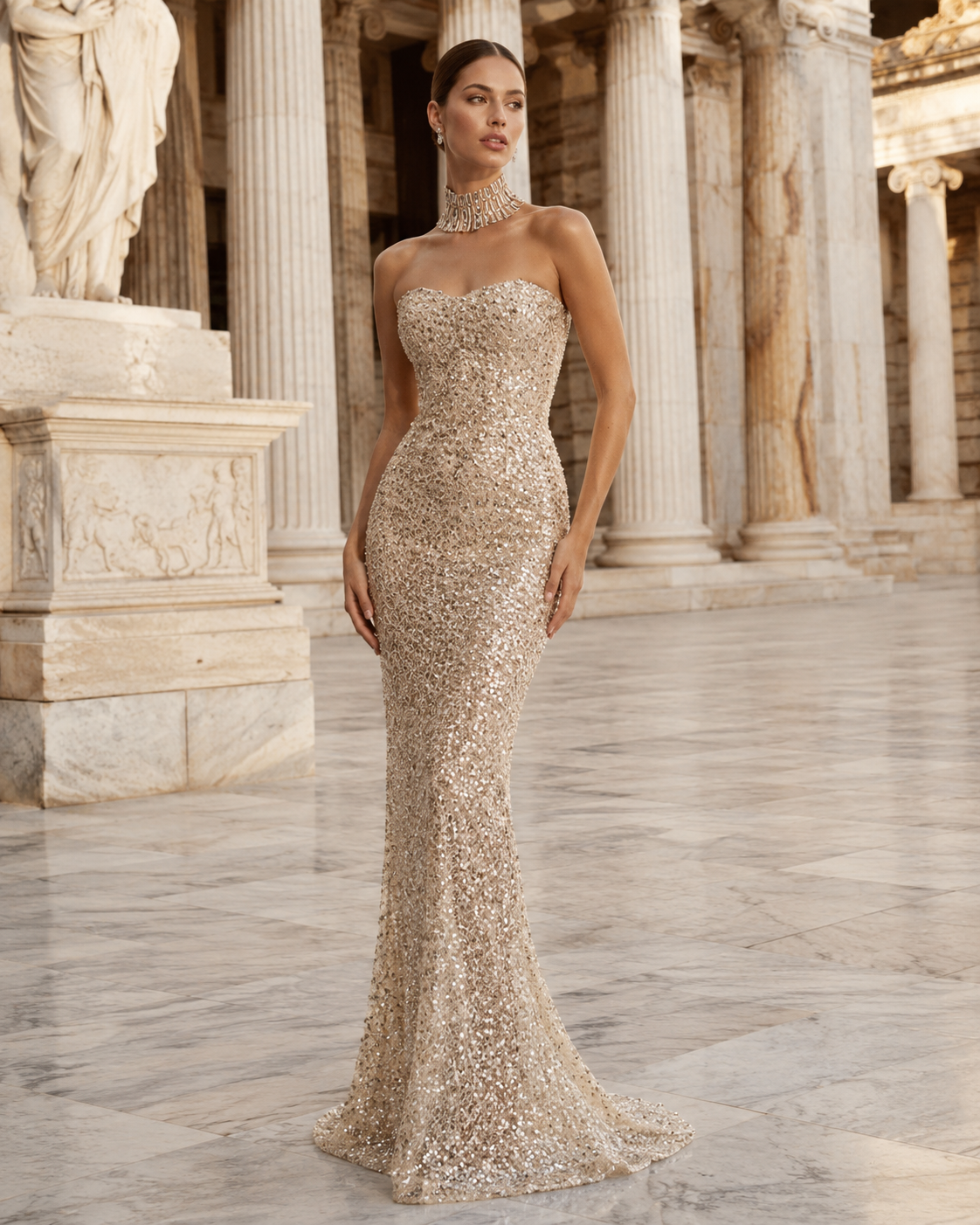 Nova Sequin Maxi