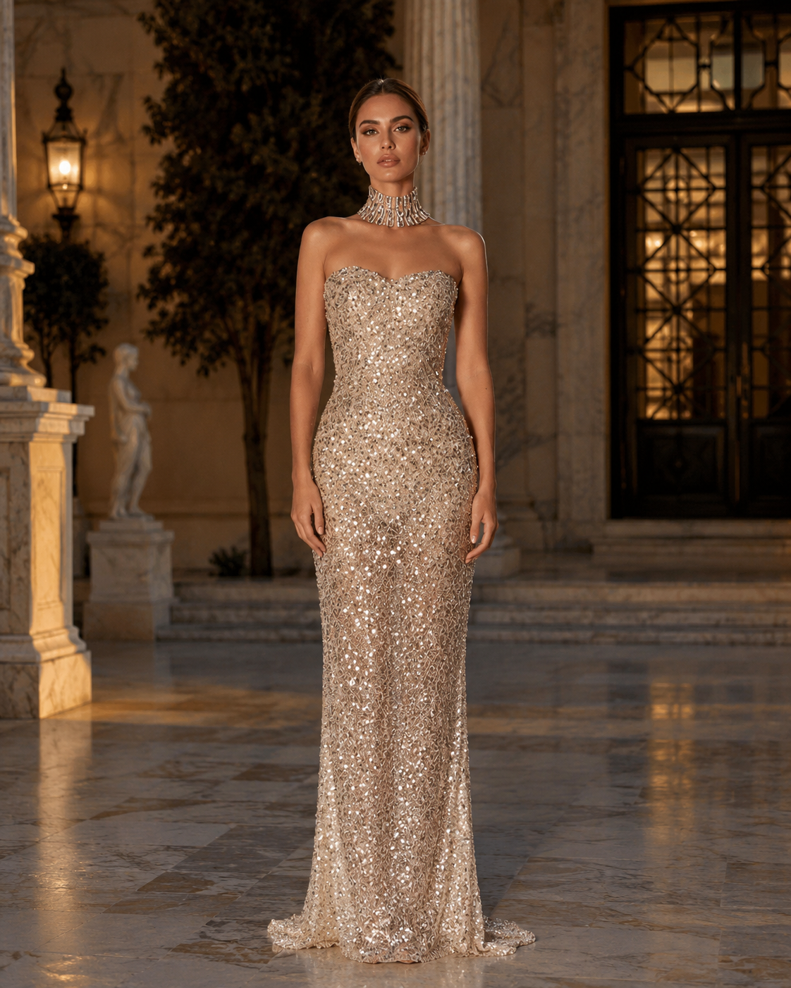 Nova Sequin Maxi